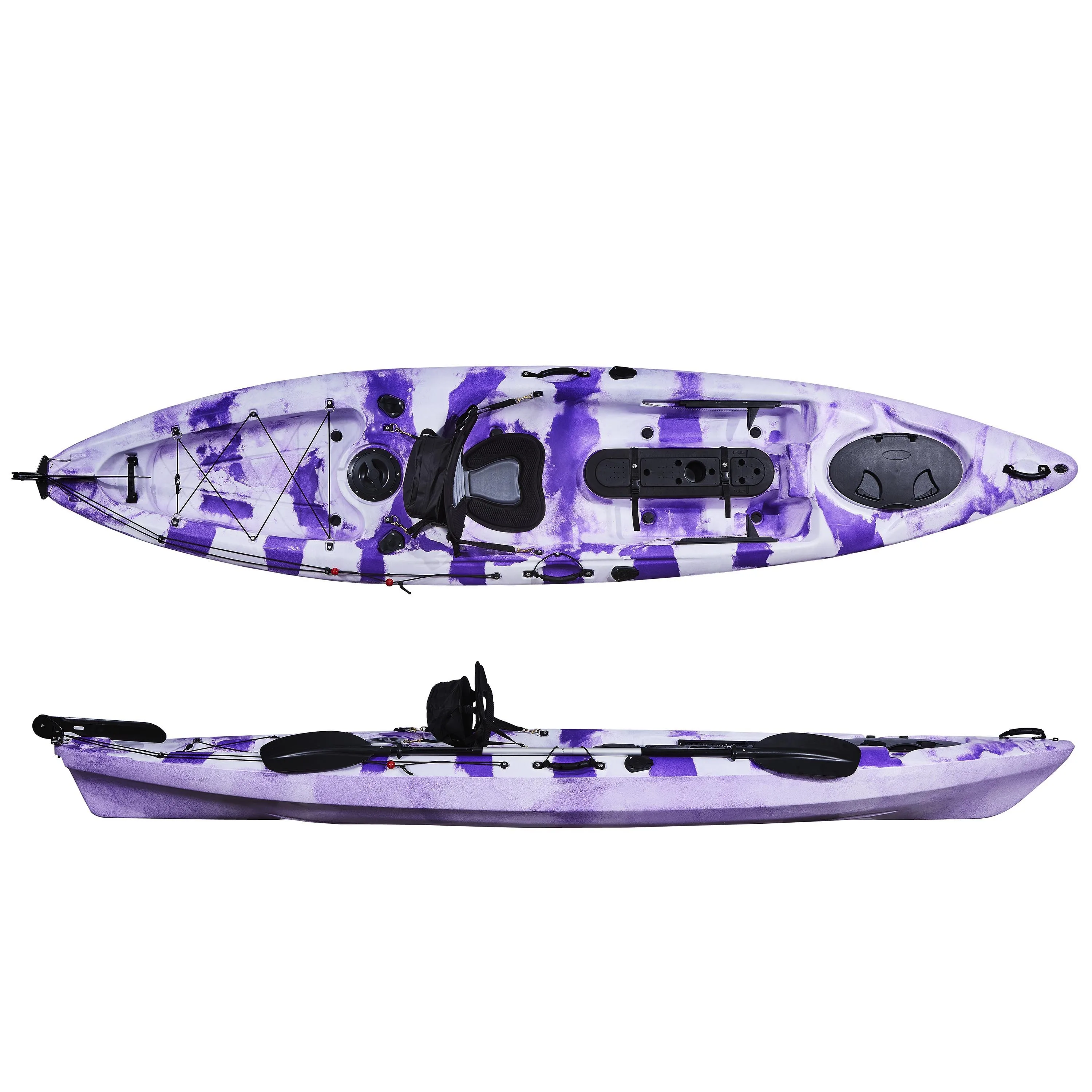 13ft 3.95M Vissen Kajak 1 Pers - Fishing Kayak Sit On Top recensie en prijs